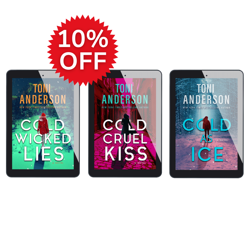 Toni Anderson's Cold Justice ebook 3 book bundle