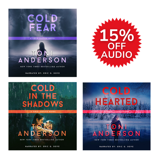 Toni Anderson's Cold Justice Audiobooks 3 book bundle