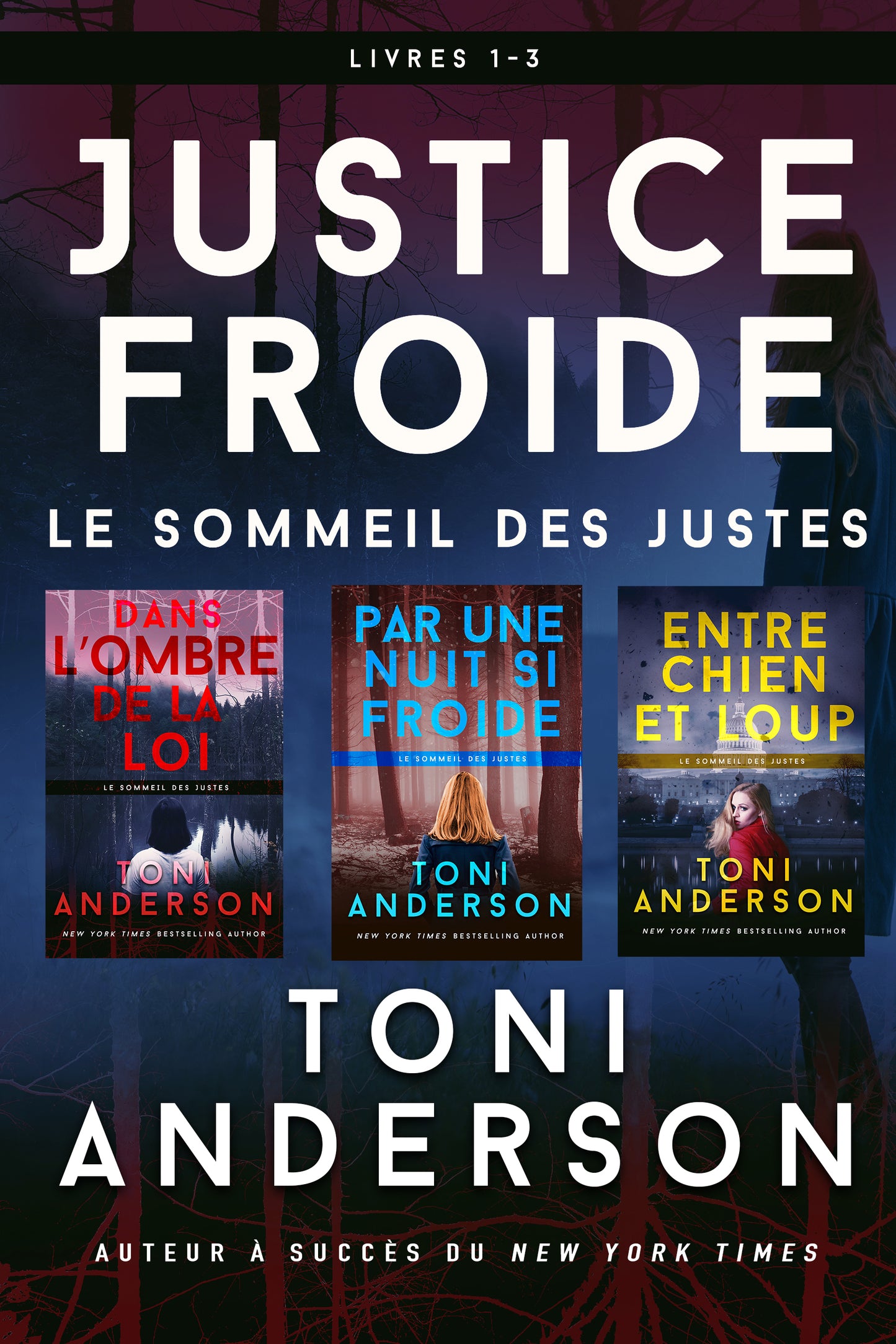 Le sommeil des justes Toni Anderson offre groupée de 3 livres
