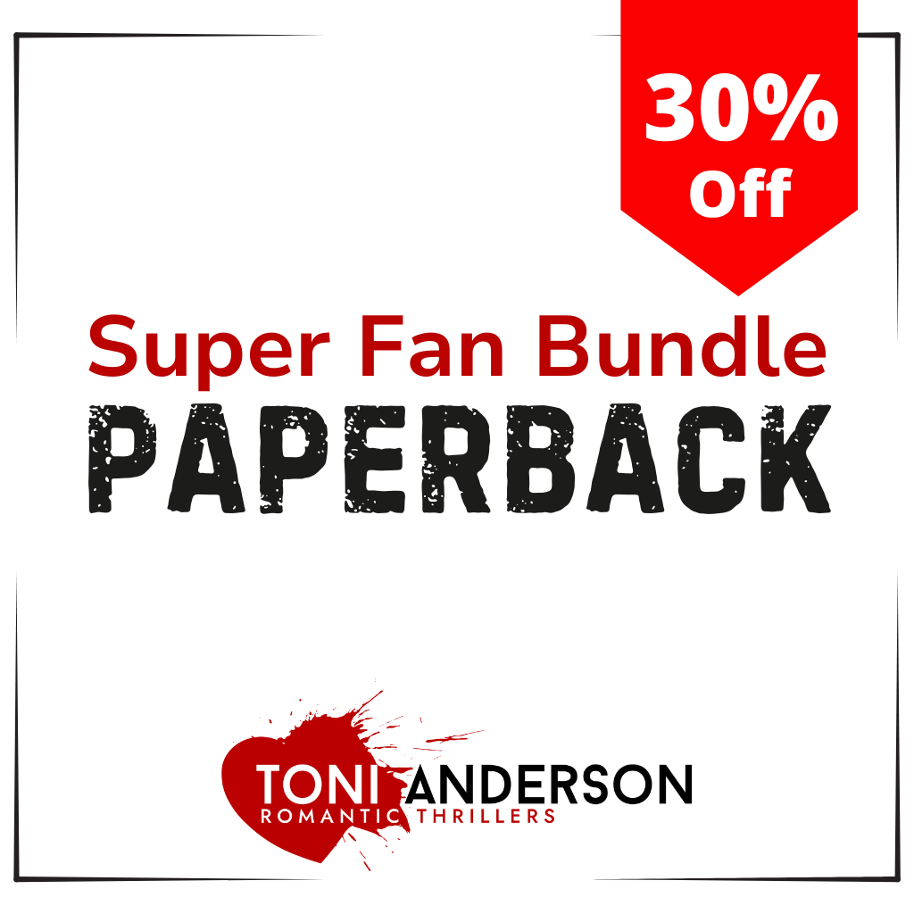 30% Off Toni Anderson's Romantic Suspense novels