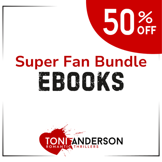 50% off superfan ebooks Romantic thrillers by Toni Anderson