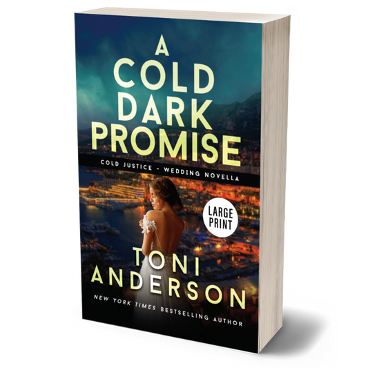 A Cold Dark Promise (LARGE PRINT)