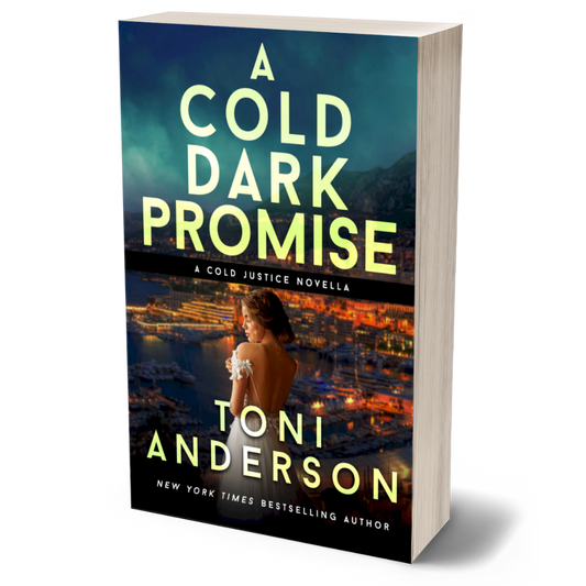 A Cold Dark Promise Romantic Thriller paperback by Toni Anderson