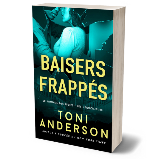 Baisersfrappes_thriller_romantique paperback toni Anderson