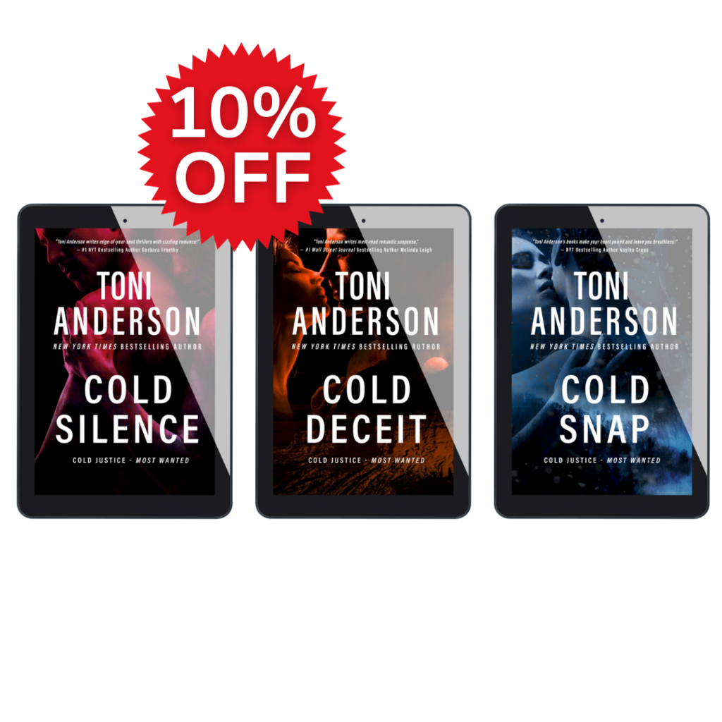 Toni Anderson's Cold Justice Most Wanted ebook 3 book bundle