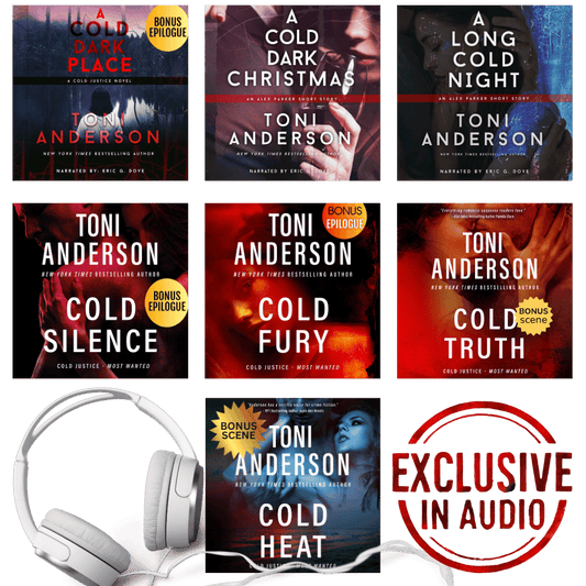 Audiobook Covers for all the bonus shorts by Toni Anderson