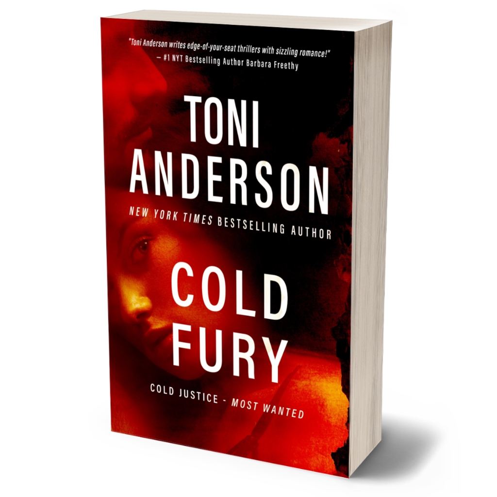Cold Fury Romantic Thriller paperback by Toni Anderson