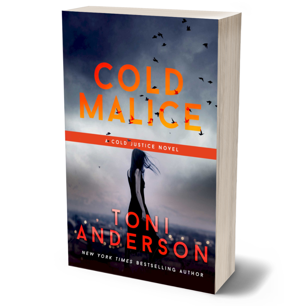 Cold Malice Romantic Thriller paperback by Toni Anderson