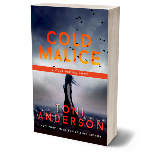 Cold Malice Romantic Thriller paperback by Toni Anderson