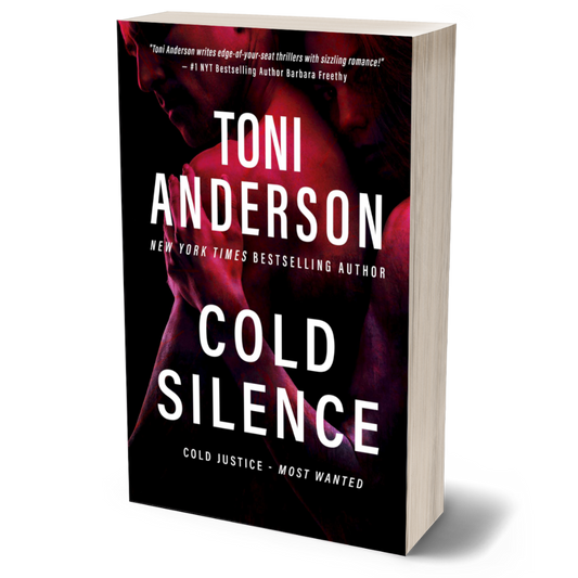 Cold Silence Romantic Thriller paperback by Toni Anderson