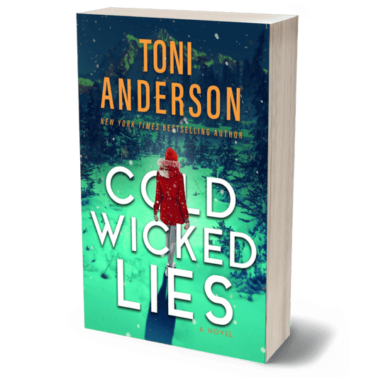 Cold Wicked Lies Romantic Thriller paperback by Toni Anderson