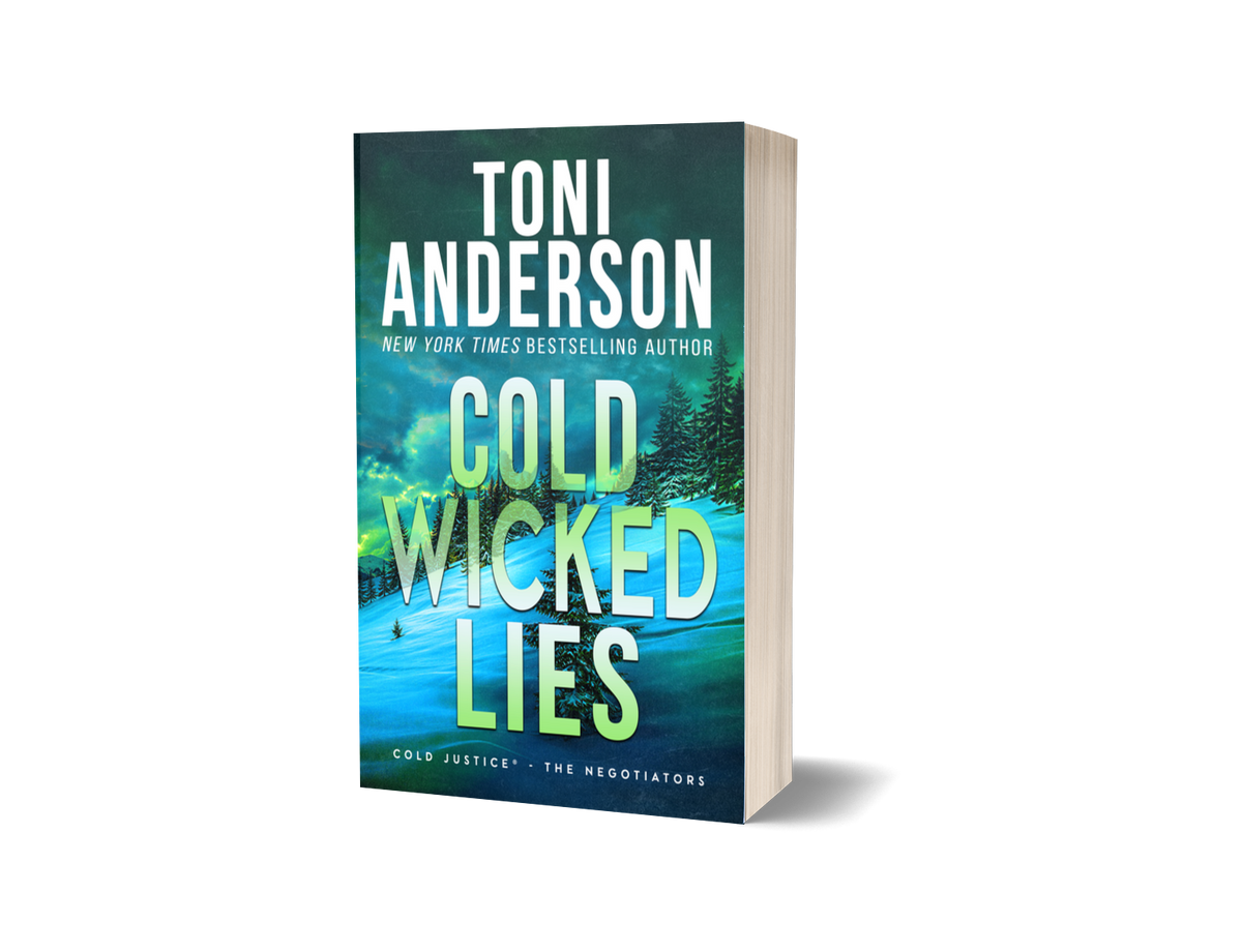 Cold Wicked Lies Romantic Thriller paperback by Toni Anderson