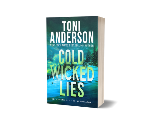 Cold Wicked Lies Romantic Thriller paperback by Toni Anderson