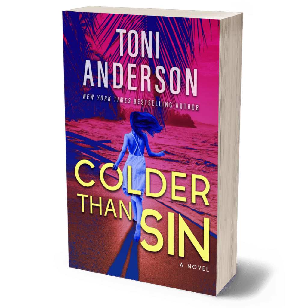 Colder Than Sin Romantic Thriller paperback by Toni Anderson