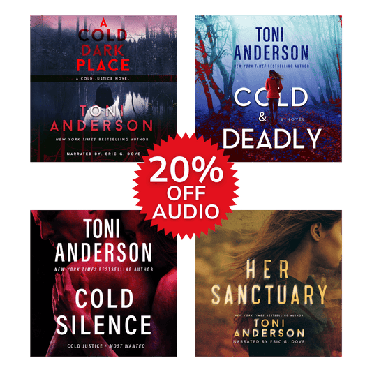 Toni Anderson first in series collection of romantic thriller audiobooks