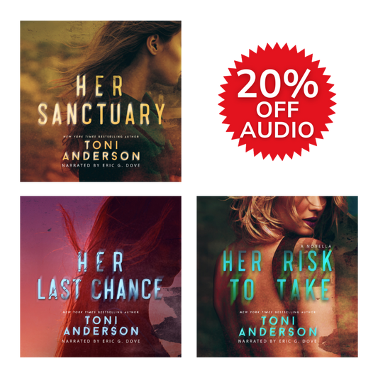 Toni Anderson's HER Romantic Suspense Audiobooks 3 book bundle