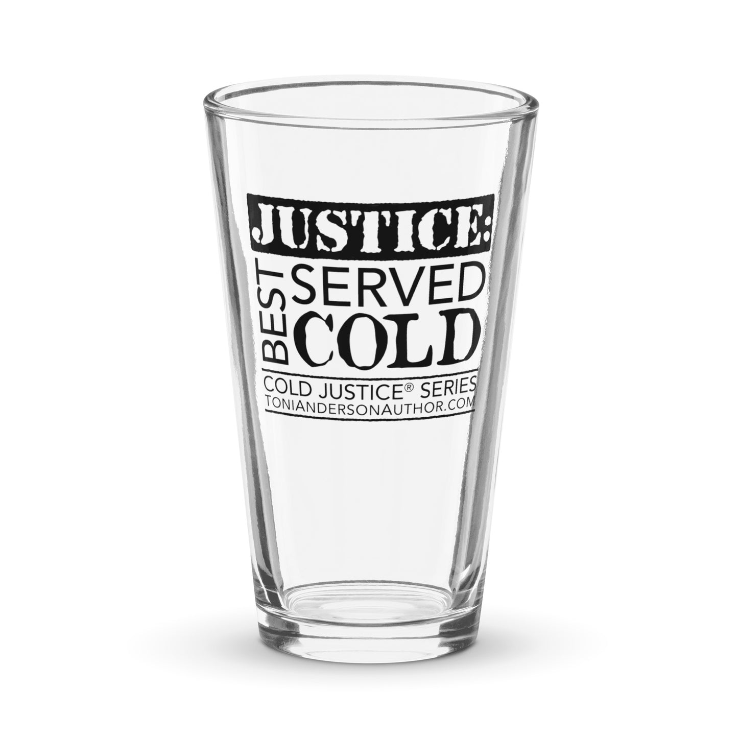 Best Served Cold - Shaker pint glass
