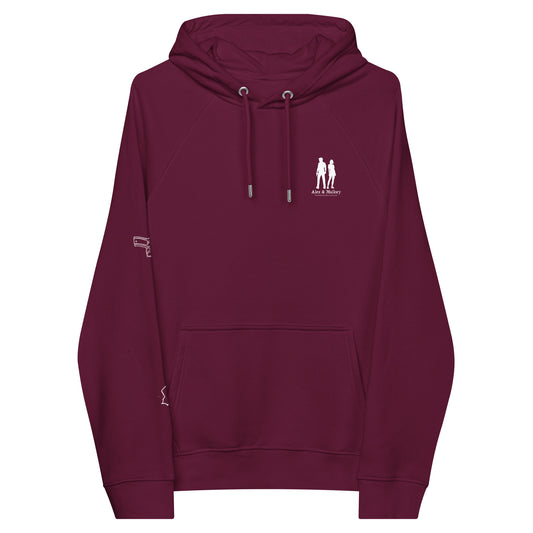 Cold Justice - Sweat à capuche raglan écologique unisexe
